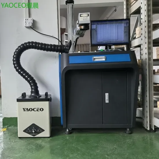 Fume Extractor Flow Rate 260m³ /H Power 105W LCD Display Remote Control